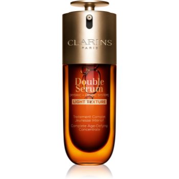 Clarins Double Serum Light Texture ser intensiv împotriva îmbătrânirii pielii - imagine 2